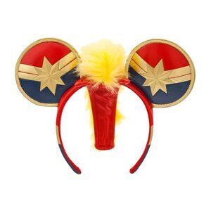 Disney Marvel Captain Marvel Superhero Mickey Mouse Ears Headband